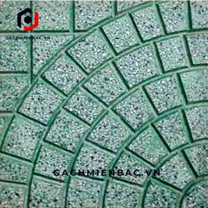 Gạch lát terrazzo MB-124 xanh
