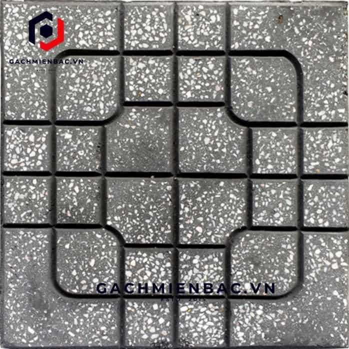 Gạch lát terrazzo MB-134 ghi