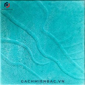 Gạch coric giả đá màu xanh