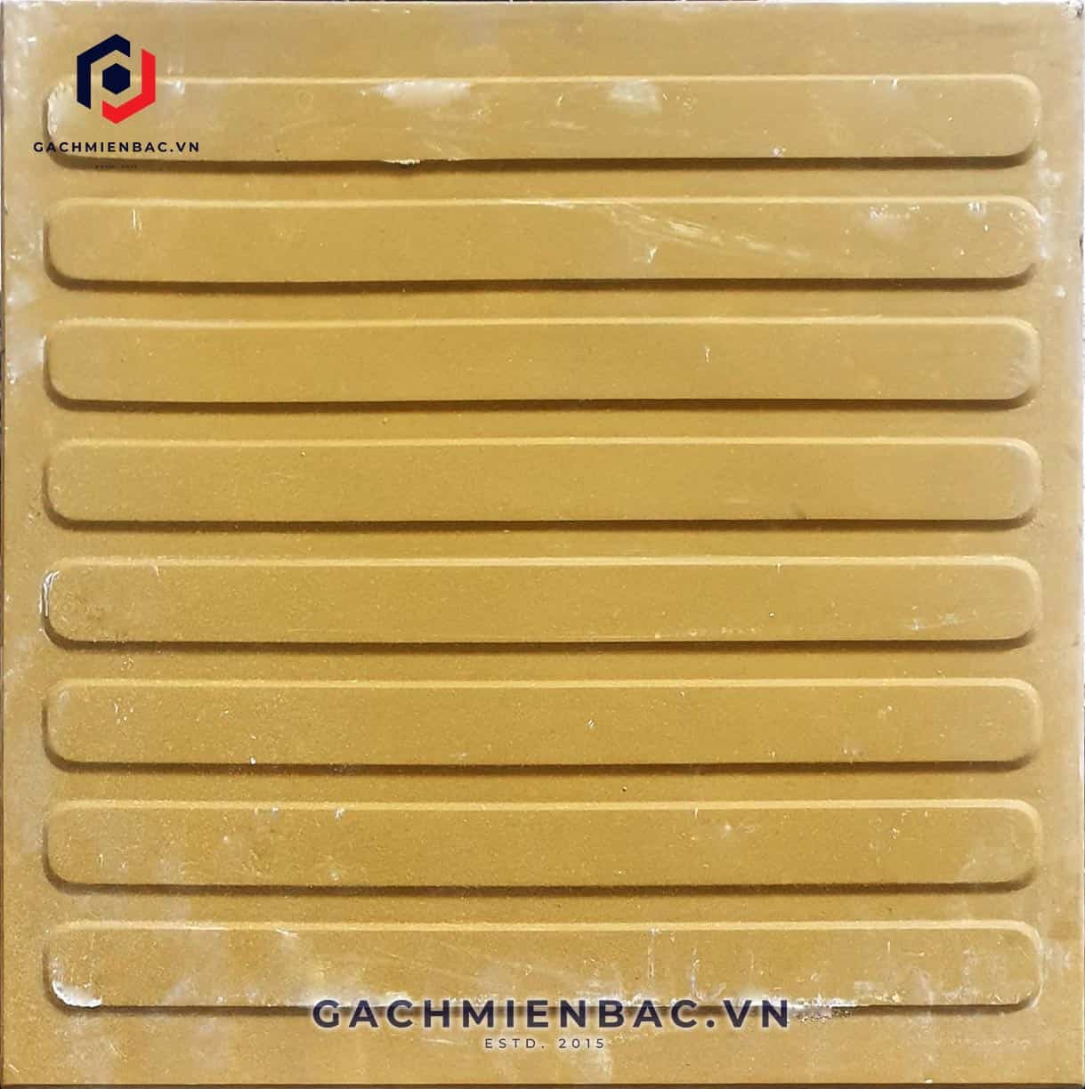 Gạch dẫn hướng giả đá màu vàng