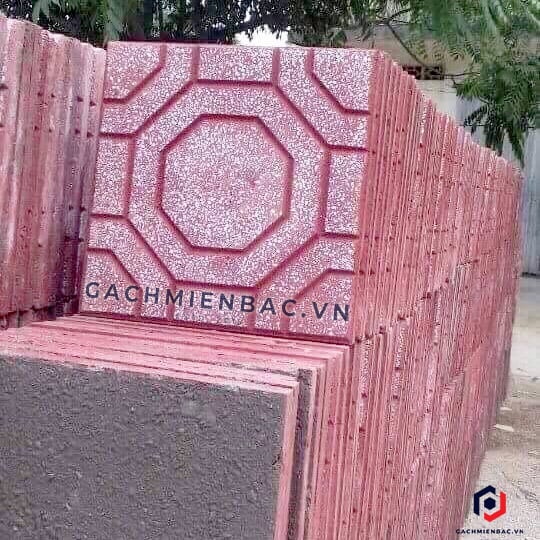Gạch Terrazzo 40x40 MB-141 đỏ