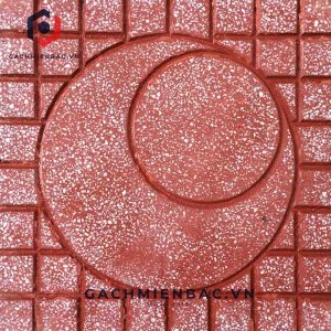 Gạch lát terrazzo MB-1001 đỏ
