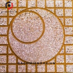 Gạch lát terrazzo MB-1001 vàng