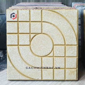Gạch lát terrazzo MB-1002 vàng tại nhà máy gạch Miền Bắc