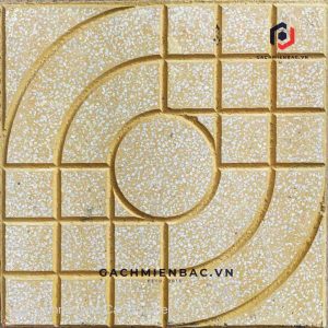Gạch lát terrazzo MB-1002 vàng