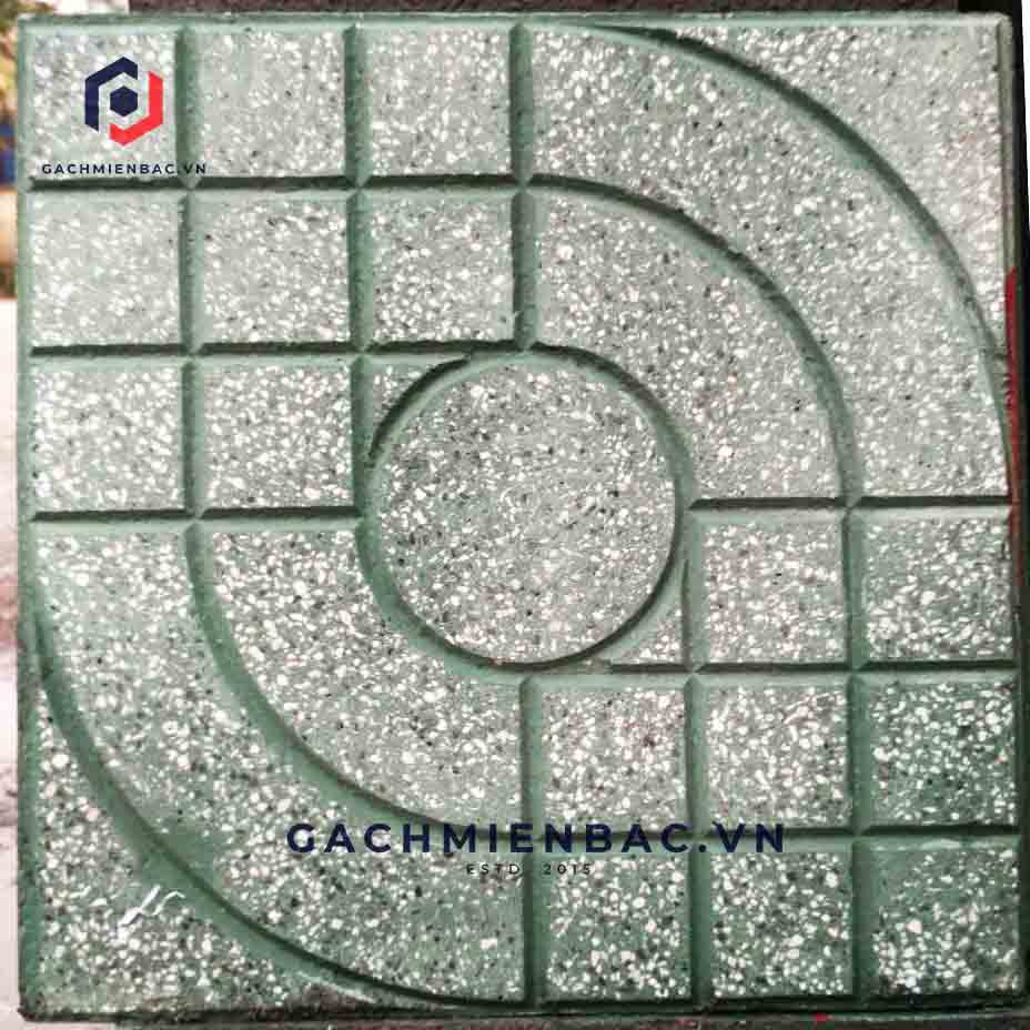 Gạch lát terrazzo MB-1002 xanh