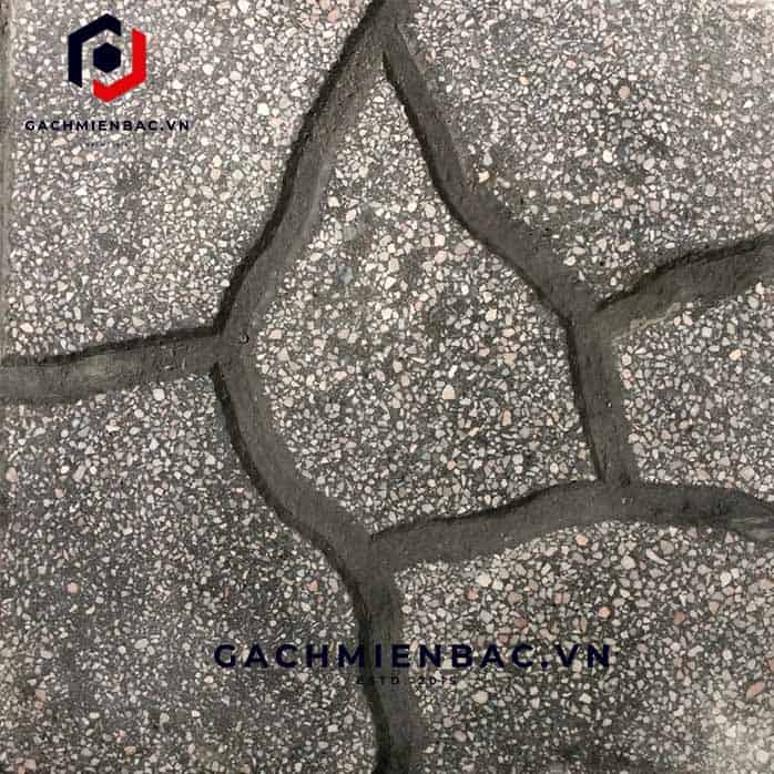 Gạch lát terrazzo MB-121 ghi