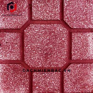 Gạch lát terrazzo MB-129 đỏ